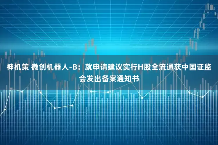 神机策 微创机器人-B：就申请建议实行H股全流通获中国证监会发出备案通知书